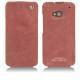Custodia in pelle HTC One  - Passion vintage ( Glutton - Red ) 