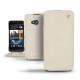 Custodia in pelle HTC One  - Ivoire ( Sleek P C12 - White ) 