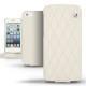 Apple iPhone 5  leather case - Ivoire - Couture ( Sleek P C12 - White ) 