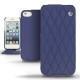 Apple iPhone 5  leather case - Cobalt - Couture ( Pantone 2766C ) 