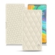 硬质真皮保护套 Huawei Mate 30 Pro - Blanc - Couture ( Bologna - White ) 
