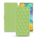 Custodia in pelle Huawei Mate 30 Pro - Vert olive - Couture ( Nappa - Pantone 578U ) 