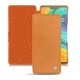 Housse cuir Huawei Mate 30 Pro - Mandarine vintage ( Pantone 165C ) 