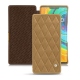 Housse cuir Huawei Mate 30 Pro - Sable vintage - Couture