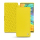 Housse cuir Huawei Mate 30 Pro - Jaune fluo