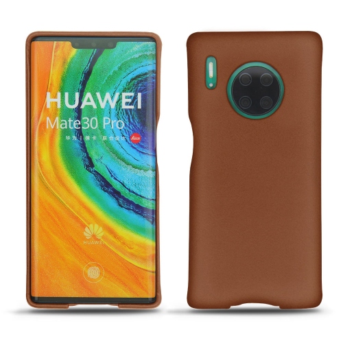 가죽 커버 Huawei Mate 30 ProMarron ( Nappa - Pantone #8B4720 ) 