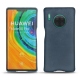 Funda de piel Huawei Mate 30 Pro - Jean vintage ( Roughtcut - Pantone 285U  ) 