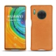 Coque cuir Huawei Mate 30 Pro - Mandarine vintage ( Pantone 165C ) 