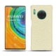 Lederschutzhülle Huawei Mate 30 Pro - Ivoire ( Sleek P C12 - White ) 