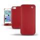 Housse cuir Apple iPhone 5S  - Rouge ( Nappa - Pantone 199C ) 