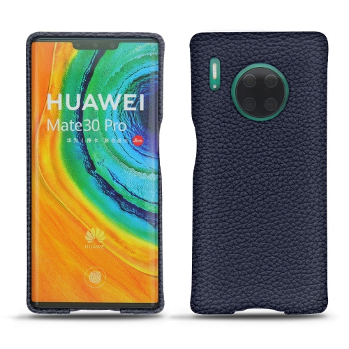 Huawei Mate 30 Pro leather covers and casesCobalt ( Pantone #2b253f ) 
