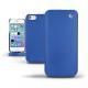 Housse cuir Apple iPhone 5S  - Bleu océan ( Nappa - Pantone 293C ) 