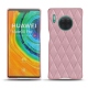 Huawei Mate 30 Pro leather cover - Rose - Couture ( Nappa - Pantone 2365C ) 