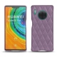 Capa em pele Huawei Mate 30 Pro - Lilas - Couture ( Nappa - Pantone 2645U ) 