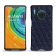 Huawei Mate 30 Pro leather cover - Cobalt - Couture ( Pantone 2766C ) 