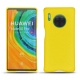 Lederschutzhülle Huawei Mate 30 Pro - Jaune fluo