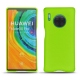 Lederschutzhülle Huawei Mate 30 Pro - Vert fluo