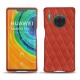 Lederschutzhülle Huawei Mate 30 Pro - Arange clouquié - Couture