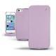 Housse cuir Apple iPhone 5S  - Lilas ( Nappa - Pantone 2645U ) 