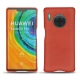 Huawei Mate 30 Pro leather cover - Arange clouquié