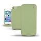 Apple iPhone 5S  leather case - Vert olive ( Nappa - Pantone 578U ) 