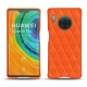 Custodia in pelle Huawei Mate 30 Pro - Orange fluo - Couture