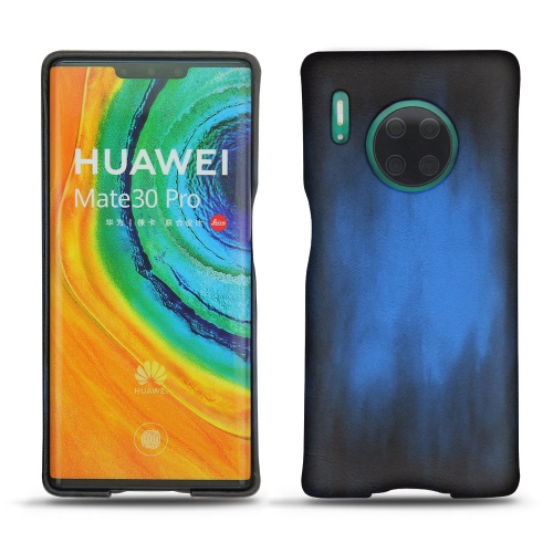 가죽 커버 Huawei Mate 30 ProBleu Patine