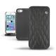Apple iPhone 5S  leather case - Noir - Couture ( Nappa - Black ) 