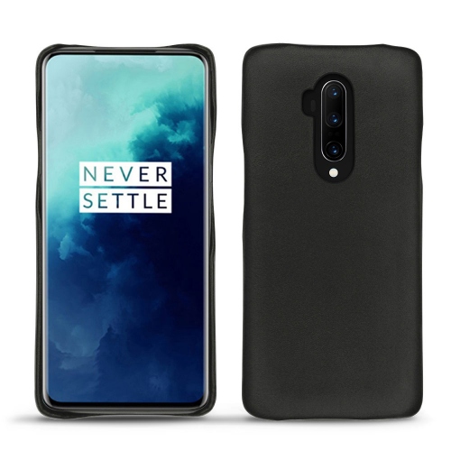 OnePlus 7T Pro leather cover - Noir ( Nappa - Black ) 