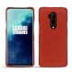 OnePlus 7T Pro leather cover - Papaye ( Pantone 180C ) 