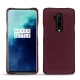 Capa em pele OnePlus 7T Pro - Lie de vin ( Pantone 5115C ) 