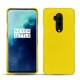 硬质真皮保护套 OnePlus 7T Pro - Jaune fluo
