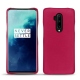 Coque cuir OnePlus 7T Pro - Rose fluo
