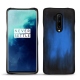 Coque cuir OnePlus 7T Pro - Bleu Patine