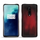Coque cuir OnePlus 7T Pro - Rouge Patine