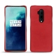 Lederschutzhülle OnePlus 7T Pro - Rouge troupelenc