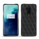 Custodia in pelle OnePlus 7T Pro - Noir - Couture ( Nappa - Black ) 