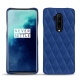Funda de piel OnePlus 7T Pro - Bleu océan - Couture ( Nappa - Pantone 293C ) 