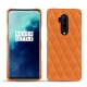 Lederschutzhülle OnePlus 7T Pro - Orange - Couture ( Nappa - Pantone 1495U ) 
