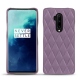 硬质真皮保护套 OnePlus 7T Pro - Lilas - Couture ( Nappa - Pantone 2645U ) 