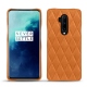 Coque cuir OnePlus 7T Pro - Mandarine vintage - Couture