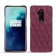 OnePlus 7T Pro leather cover - Prune vintage - Couture