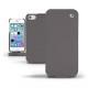 Apple iPhone 5S  leather case - Anthracite ( Pantone 424C ) 