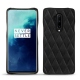 Capa em pele OnePlus 7T Pro - Negre poudro - Couture