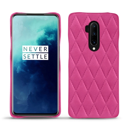 硬质真皮保护套 OnePlus 7T ProRose BB - Couture ( Pantone #DB599F )