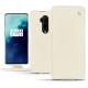 Housse cuir OnePlus 7T Pro - Blanc ( Nappa - White ) 