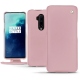 Lederschutzhülle OnePlus 7T Pro - Rose ( Nappa - Pantone 2365C ) 