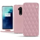OnePlus 7T Pro leather case - Rose - Couture ( Nappa - Pantone 2365C ) 
