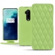 Custodia in pelle OnePlus 7T Pro - Vert olive - Couture ( Nappa - Pantone 578U ) 