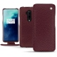 Housse cuir OnePlus 7T Pro - Lie de vin ( Pantone 5115C ) 